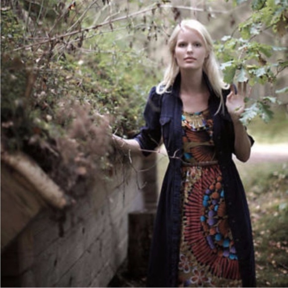 Anthropologie Dresses & Skirts - Anthropologie Edme & Esyllte Lappula Silk Dress Size 6